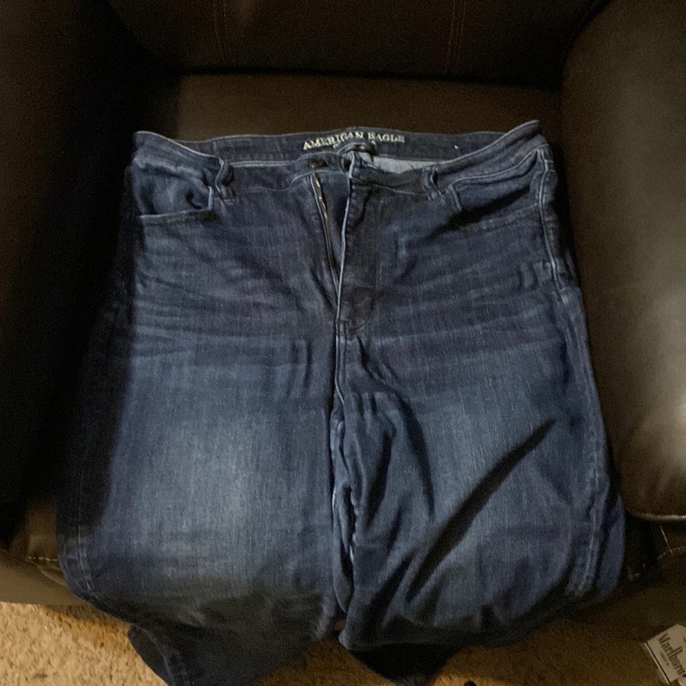 Women’s plus size American eagle next level straight south 16 jeans